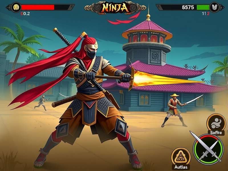 Samurai Vs Ninja India Gameplay Screenshot